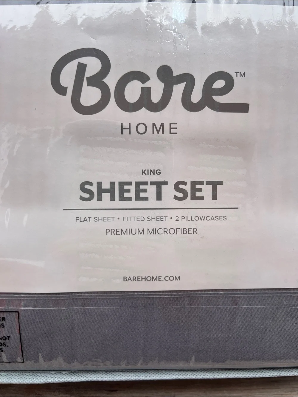 Soft Gray Sheet Set - Luxury Microfiber Bedding